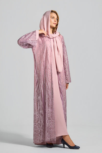 Signature Soirée Abaya Set - J0031